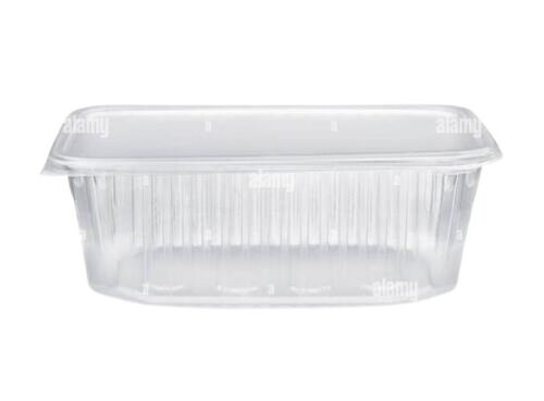 Plain Disposable Plastic Fast Food Containers
