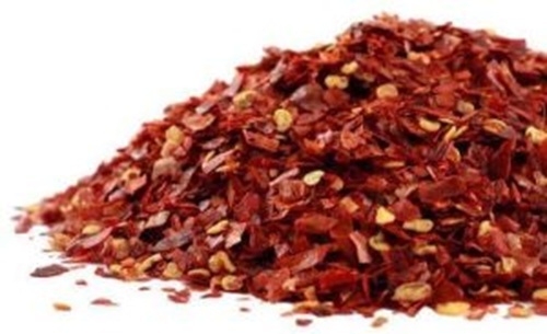 Spicey Red Chili Flakes - A Grade, Dried Red Flakes, Red Brown Color, Ideal For Hotel Cooking | Blended Powder Form, 2-year Shelf Life
