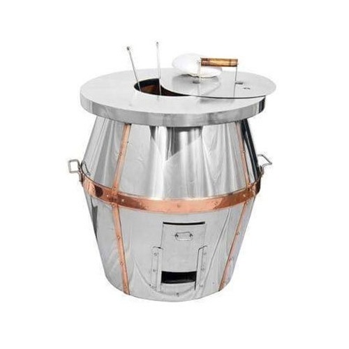 Steel Tandoor - Power Source: Gas