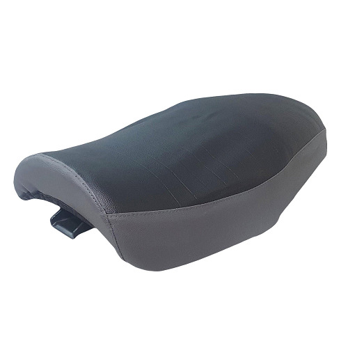 Two Wheeler Fzx Seat Cover Grey & Black