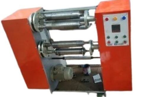 Automatic Bopp Tape Slitting Machine - Color: Black