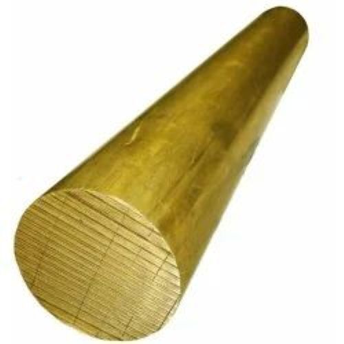 Brass Round Bar - Diameter: 100 Millimeter (Mm)