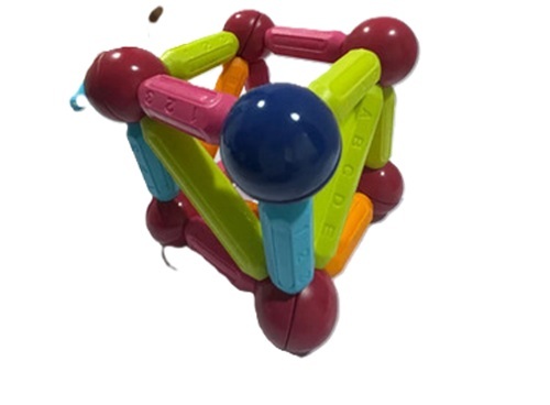 Magnetic Sticks Balls Toy Set - Color: All