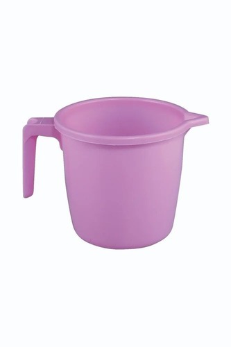 Pink Plastic Mugs - Length: 140  Centimeter (Cm)