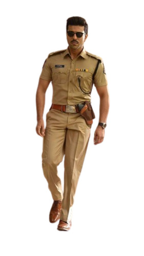 Police Uniform - Collar Type: V Neck