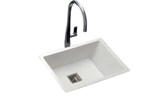 Quartz Kitchen Sink - Color: White