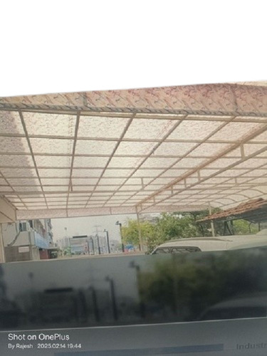 Car Parking Fiber Shed - Metal Sheet & Aluminum Sheet, Various Colors, Eight Windows, High Strength & Durable Automatic Open Style