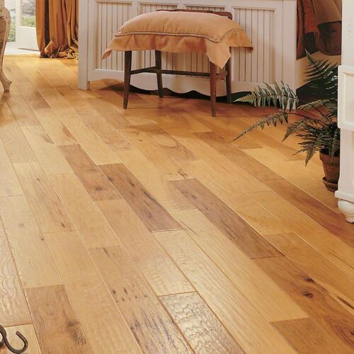 Hands Roped Engineered Wooden Flooring - Color: Dark  Brown