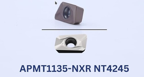 Pvd Grade Milling Insert- Apmt1135-Nxr Nt9095 - Automatic Grade: Manual