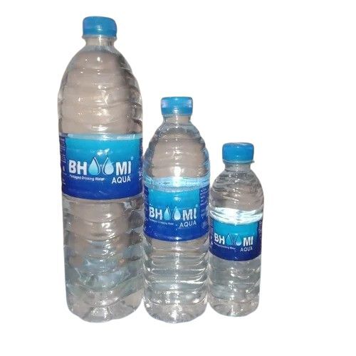 Transparent Packaged Drinking Water Bottle - Recyclable Plastic, 500ml Round Shape | Clear Visibility, Lightweight, Custom Branding Options