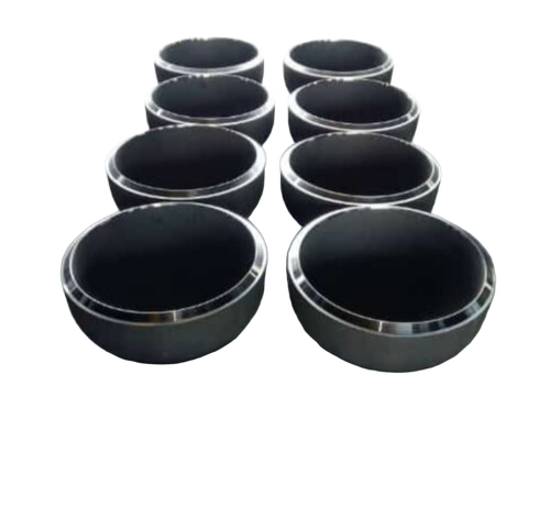 20 Mm Stainless Steel End Cap - Color: Silver