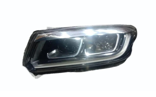 Car Double Projector Headlights - Lighting Color: Black