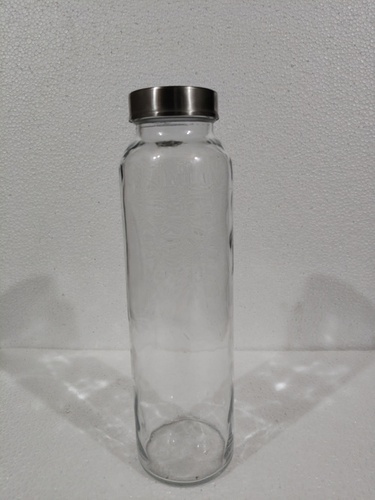 850 Ml Laila Water Glass Bottle - Color: Transparent