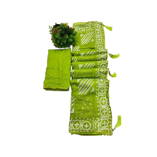 Green Jamdani Sarees