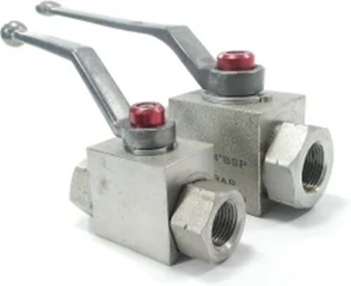 Ball Valves - Stainless Steel 1/2 Inch, Silver Finish | Polished, Suitable for Industrial Plumbing Applications, 2-Way Design