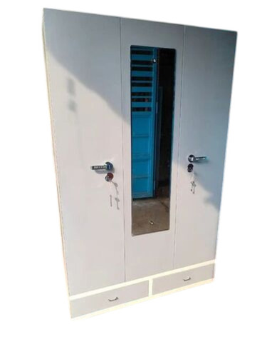 Double Door Metal Almirah - Color: Malti