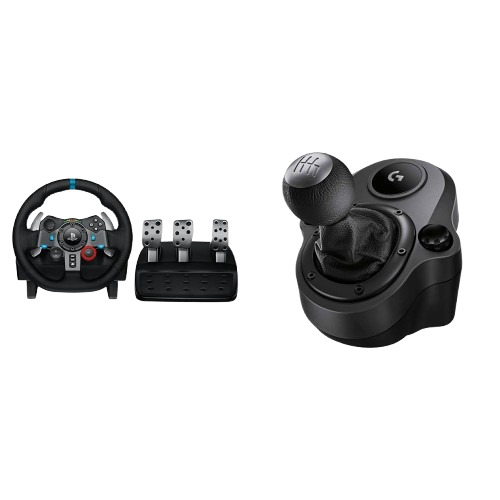 Logitech G29 Driving Force Racing Wheel And Floor Pedals Playstation