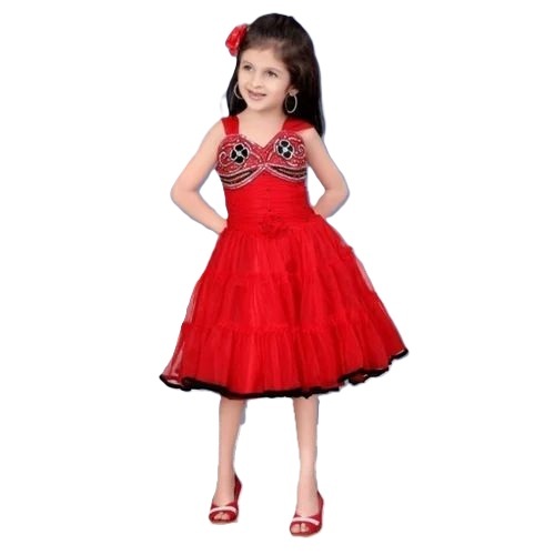 Frill Frock - Age Group: 1 To 3 Years