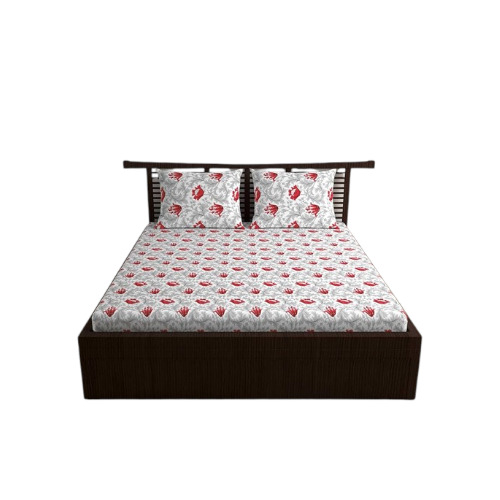 Cotton Printed Bed Sheet - Feature: Breathable