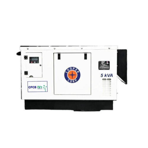 Silent Diesel Generator - Color: White