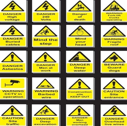 Warning Safety Signs