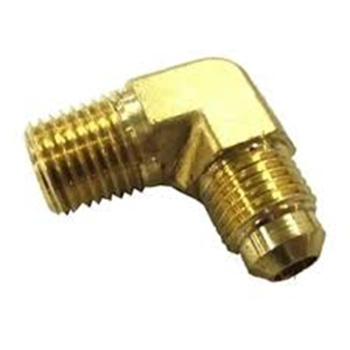 Brass Elbow - Male and Female 90 Degree Connection | Industrial Application, Forged Brass Material, Suitable for Gas Medium, All Sizes Available