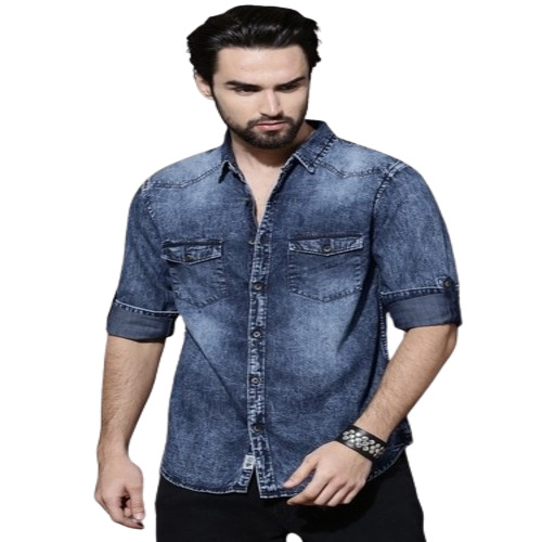 Men Shirts - Cotton Long Sleeve Multicolor Eco-Friendly Design | Classic Collar, Suitable for All Seasons