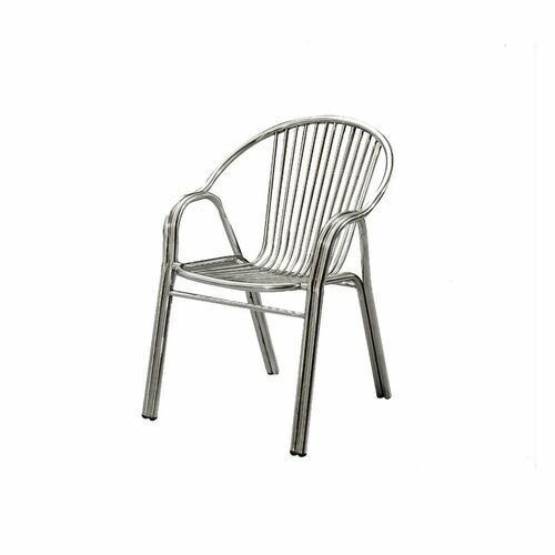 Stainless Steel Chair - 18 Inch Seating Height, Polished Finish, Corrosion Proof Design, High Strength and Excellent Quality