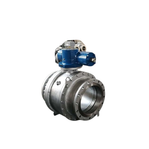 Electric Actuator Trunnion Mounted High Pressure Ball Valve