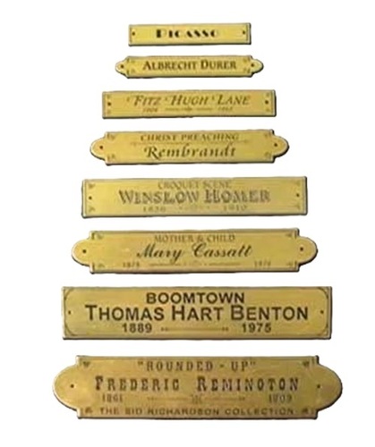 Personalized Name Plate - Color: Yellow