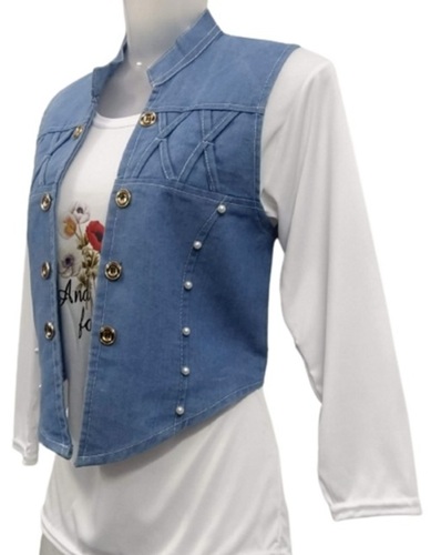 Denim Jacket - Color: Blue