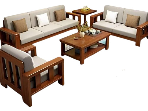 Wooden Sofa - Material: Hard