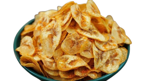 Baked Banana Chips