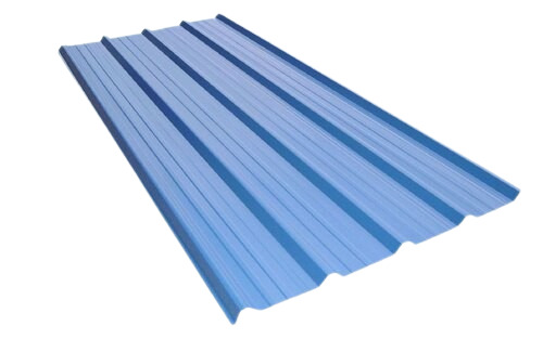 Corrugated Steel Sheet - Pattern: Plain