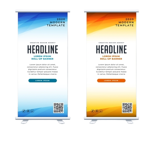 Roll Up Standee - Application: Outdoor