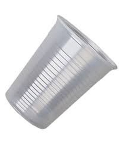 Disposable Glasses - Biodegradable Plastic Multisize Transparent Design | Light Weight Plain Pattern Perfect for Events and Parties