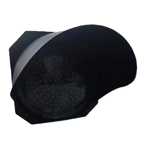 Solar Led Traffic Light - Color: Black (Body)