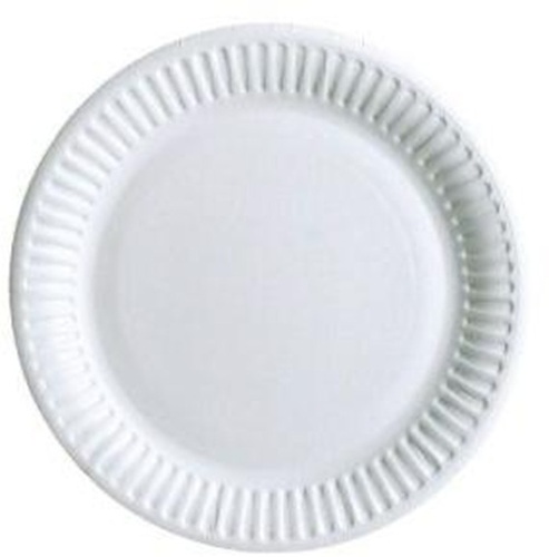Thermocol Plates - Food Grade Thermocol, Round Shape, White Color | Ideal for Parties and Events, Versatile Serving Solution
