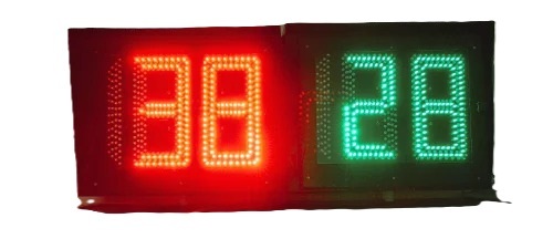 Traffic Countdown Timer - Color: Black