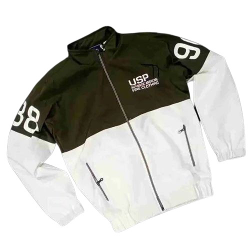 Full Sleeves Boys Jacket - 100% Cotton Wool Customized Sizes Available White & Black Color | Light Weight Breathable Anti-Wrinkle Double Pockets Elastic Bottom
