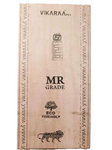Hardwood Plywood - Thickness 19 mm, Rectangle Shape, Brown Color | Moisture Proof, Indoor Usage, Solid Hardwood Core