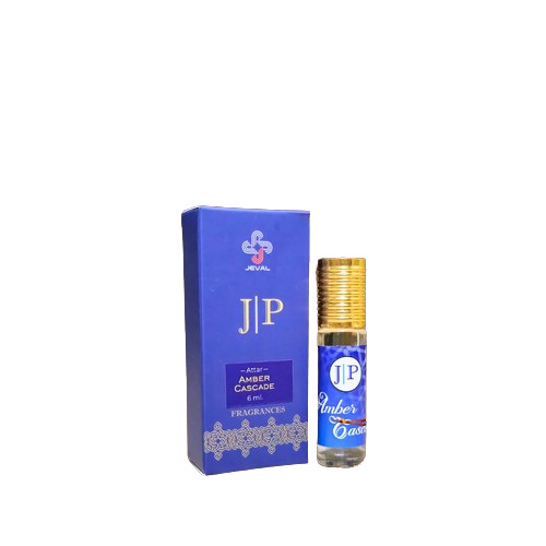 Jeval Amber Cascade Unisex Attar Perfumes - Color: Yellow