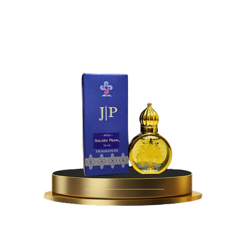 Jeval Golden Pearl Female Attar Perfumes - Color: Yellow