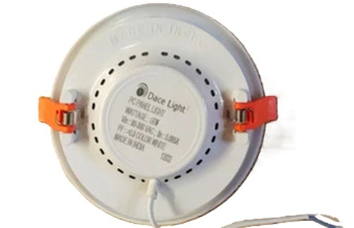 Led Panel Light - 15W Natural White, 3000K Round Plastic Design | Indoor Usage for Malls