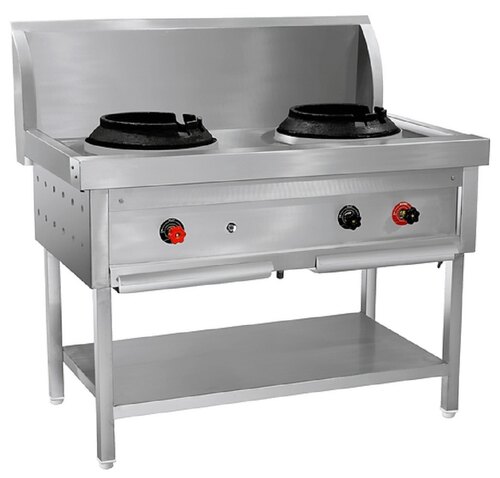 Lpg Commercial 2 Burner Cooking Range