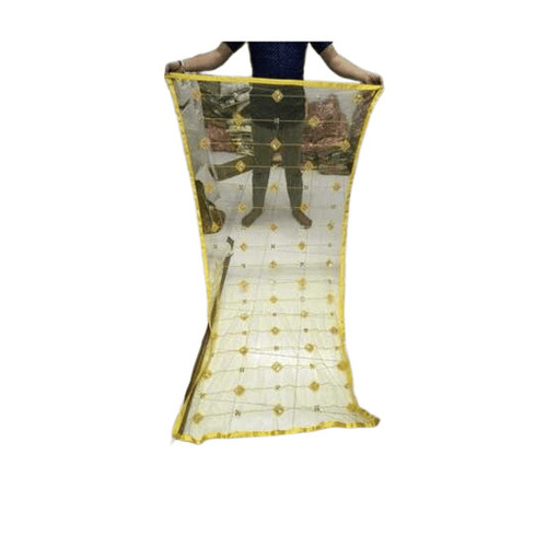 Net Dupatta - Color: Multicolor