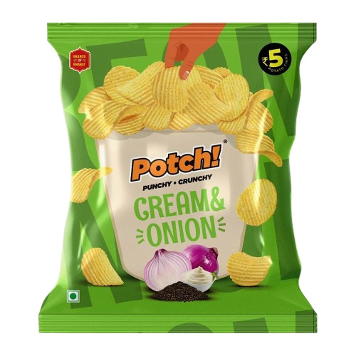 Baked Potato Chips - 12 Gram Bag | 100% Fresh Spicy & Digestive Very Good Quality Good for Health Salty Taste 6 Months Shelf Life