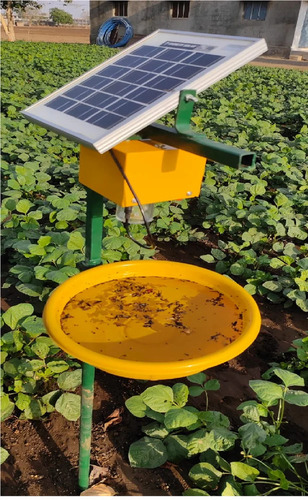 Solar Insect Trap - Material: Steel