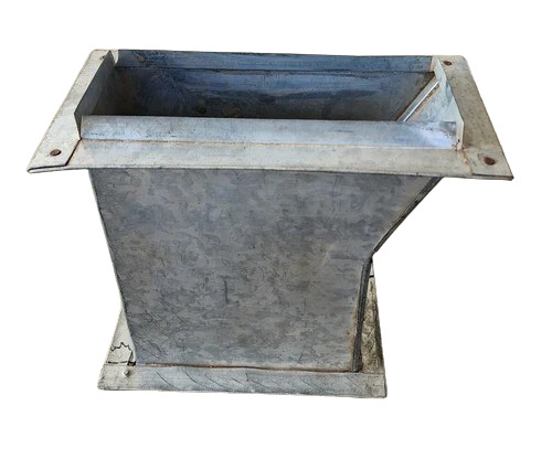 Cast Iron Pre Fabricated Duct - Durable, Customized Size, Fine Finished, Silver | Ideal for Commercial, Restaurant, and Warehouse Cooling