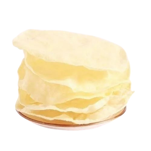 Plain Papad - 250 Grams Light Yellow Color Salty Flavor | 100% Pure Good for Health Suitable for Adults and Children Dal Papad Food Grade A Best Before 1 Year
